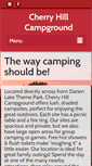 Mobile Screenshot of cherryhillcamp.com